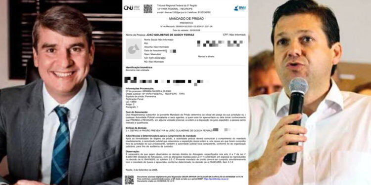 TRF-5 manda prender “operador” do PSB e ex-secretário de Geraldo Julio