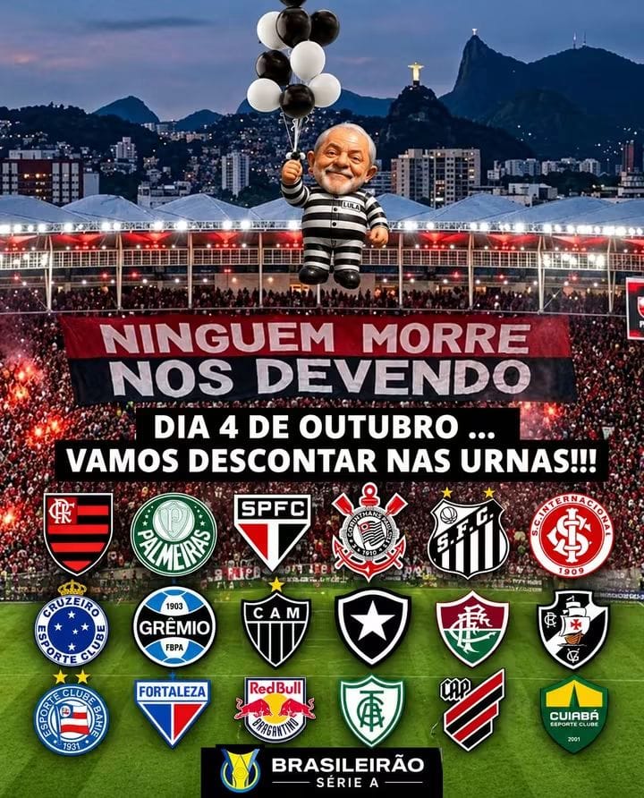 Clubes de futebol se unem contra reeleição do Presidente Lula por conta da proibição das Bets