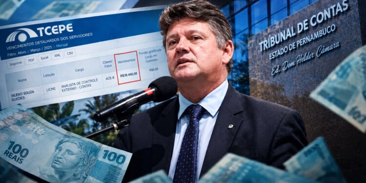 ELES PODIAM ELA NÃO: Presidente do PSB de João Campos, Sileno Guedes fez a mesma opção que Raquel e recebeu salário como auditor do TCE enquanto parlamentar