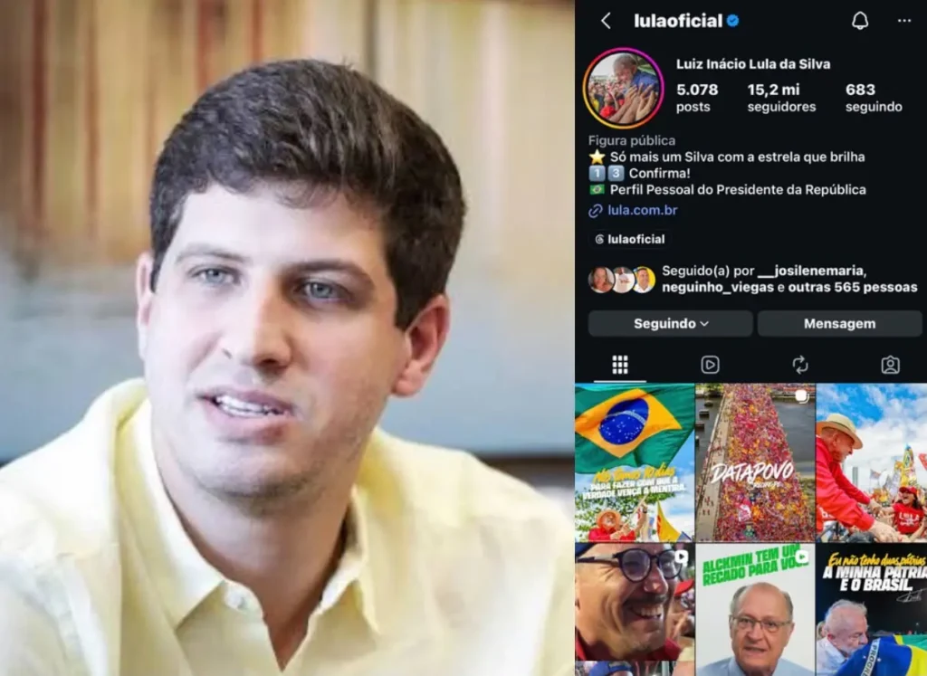 Lula esconde João Campos nas redes sociais após ato no Recife
