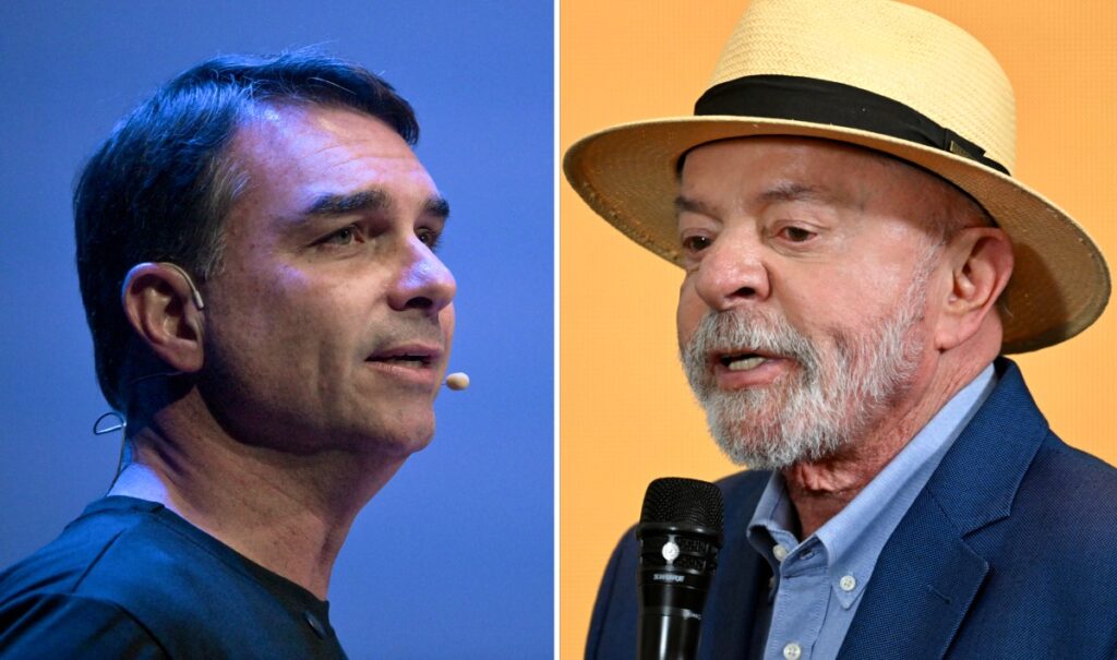 No 2º turno, Flávio tem 46,4%, e Lula, 46,2%, em empate técnico, aponta pesquisa AtlasIntel