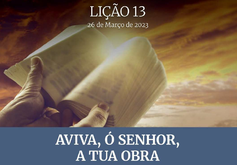 Aviva a Tua Obra, ó SENHOR