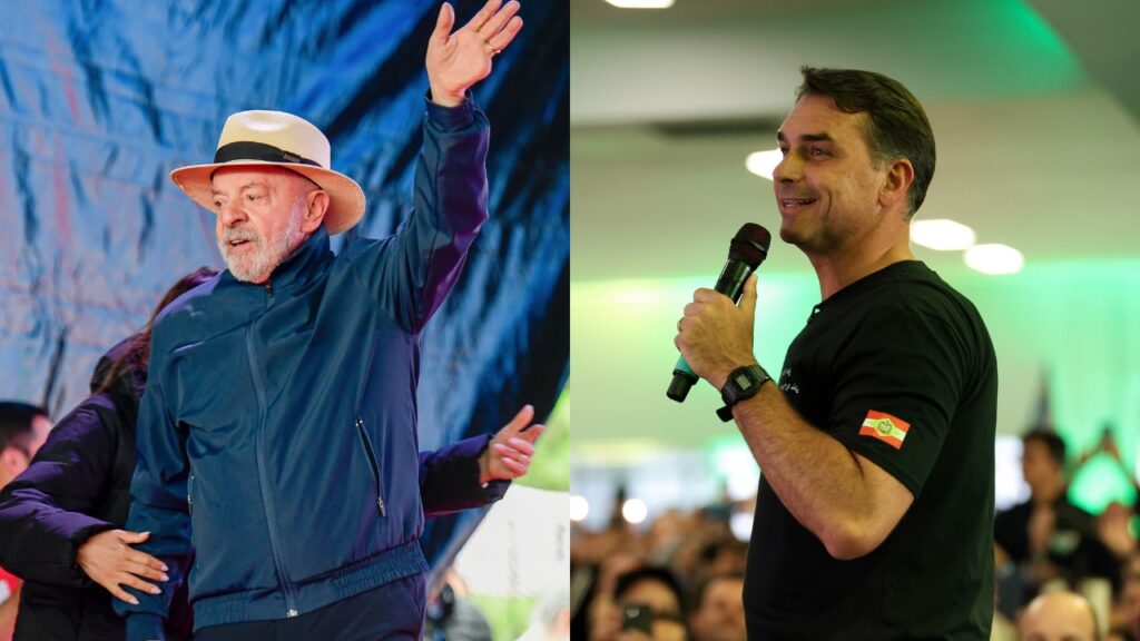 Quaest: Flávio tem 42% e Lula, 41% em cenário de segundo turno